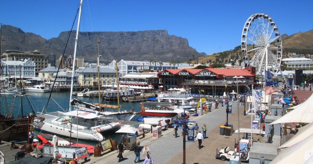 the V&A Waterfront for shopping